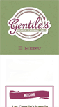 Mobile Screenshot of gentilesbakery.com